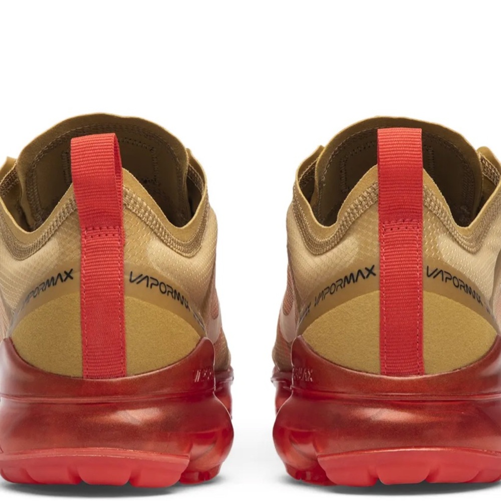 Nike Air VaporMax 2019 Crimson Gold Men's Size 10 - Picture 4 of 7